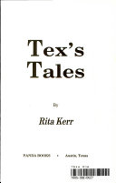 Tex's Tales cover