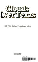 Clouds over Texas cover