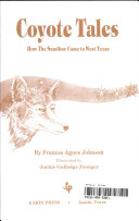 Coyote Tales: How the Sandbur Came to West Texas cover