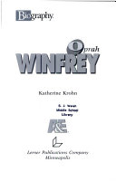 Oprah Winfrey cover