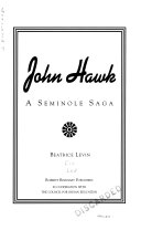 John Hawk: White Man, Black Man, Indian Chief cover