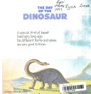 The Day of the Dinosaur cover