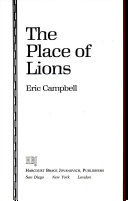 The Place of Lions cover