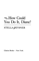 How Could You Do It, Diane? cover