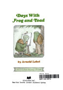 Days with Frog and Toad cover