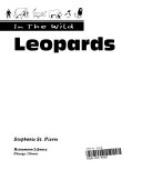 Leopards cover