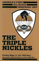The Triple Nickles: America's First All-Black Paratroop Unit cover