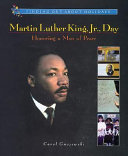 Martin Luther King, Jr., Day: Honoring a Man of Peace cover