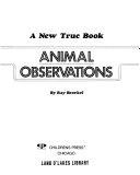 Animal Observations cover