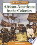 African-Americans in the Colonies cover