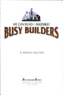 Busy Builders cover