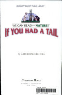 If You Had a Tail cover