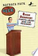 Rosie Swanson: Fourth-Grade Geek for President cover