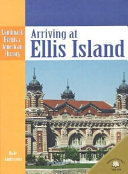 Arriving at Ellis Island cover