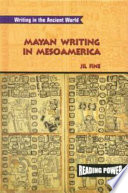 Mayan Writing in Mesoamerica cover