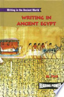 Writing in Ancient Egypt cover