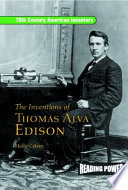 The Inventions of Thomas Alva Edison cover