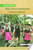 Why German Immigrants Came to America cover