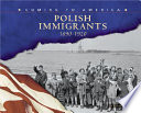 Polish Immigrants, 1890-1920 cover