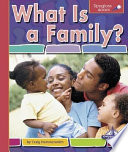 What Is a Family? cover