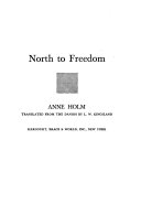North to Freedom (DUPLICATE) cover