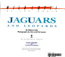 Jaguars and Leopards cover