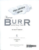Aaron Burr and the Young Nation cover