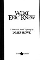 What Eric Knew cover