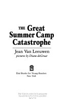 The Great Summer Camp Catastrophe cover