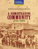 A Homesteading Community of the 1880s cover