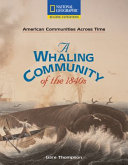 A Whaling Community of the 1840s cover