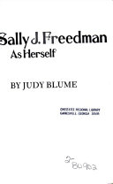 Starring Sally J. Freedman as Herself cover