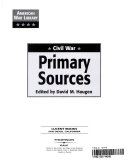 Primary Sources (The Civil War) cover