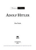 Adolf Hitler cover