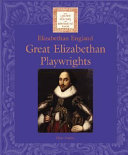 Great Elizabethan Playwrights cover