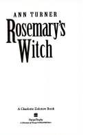 Rosemary's Witch cover