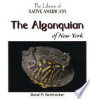 The Algonquian of New York cover