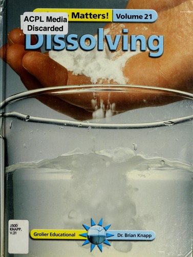 Dissolving cover