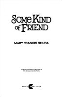 Some Kind of Friend cover