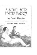 A Song for Uncle Harry cover