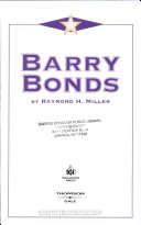 Barry Bonds cover