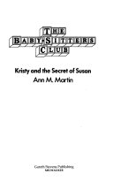 Kristy and the Secret of Susan cover