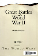 Great Battles of World War II cover