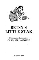 Betsy's Little Star cover