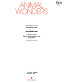 Animal Wonders (Creative Ed.) cover
