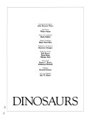Dinosaurs (Creative Ed.) cover
