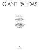 Giant Pandas (Creative Ed.) cover