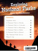 Exploring National Parks cover