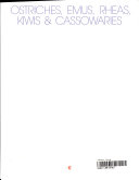Ostriches, Emus, Rheas, Kiwis & Cassowaries (Creative Ed.) cover