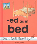 -ed as in Bed cover
